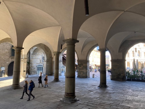 I portici di Palazzo della Ragione