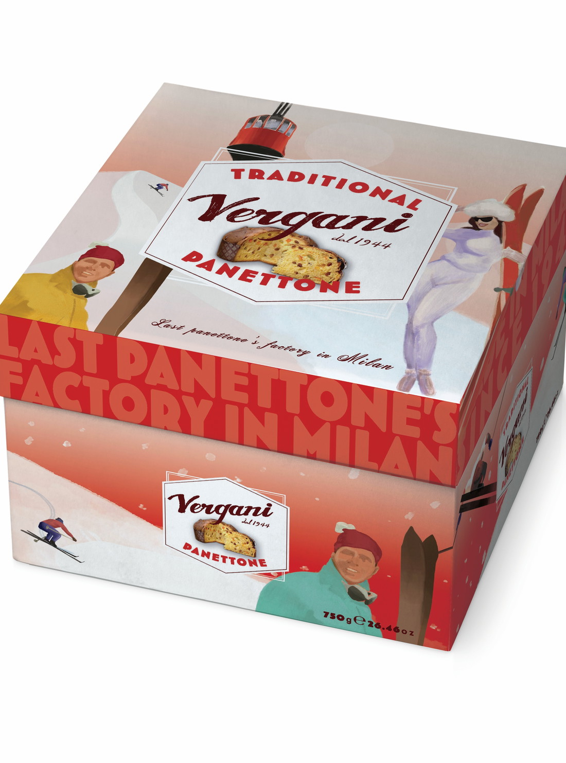 Linea Neve Sciatori, Panettone