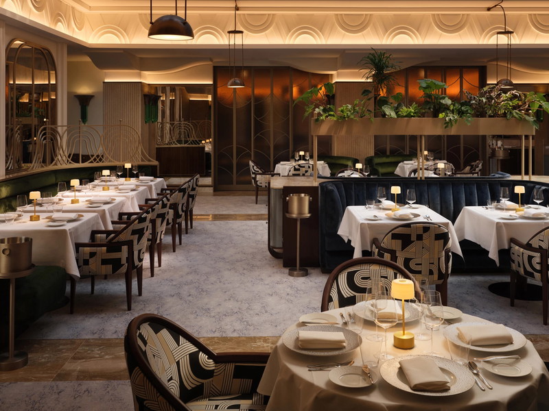 Das Fine-Dining-Restaurant »Le Sept«