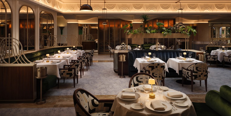 Das Fine-Dining-Restaurant »Le Sept«