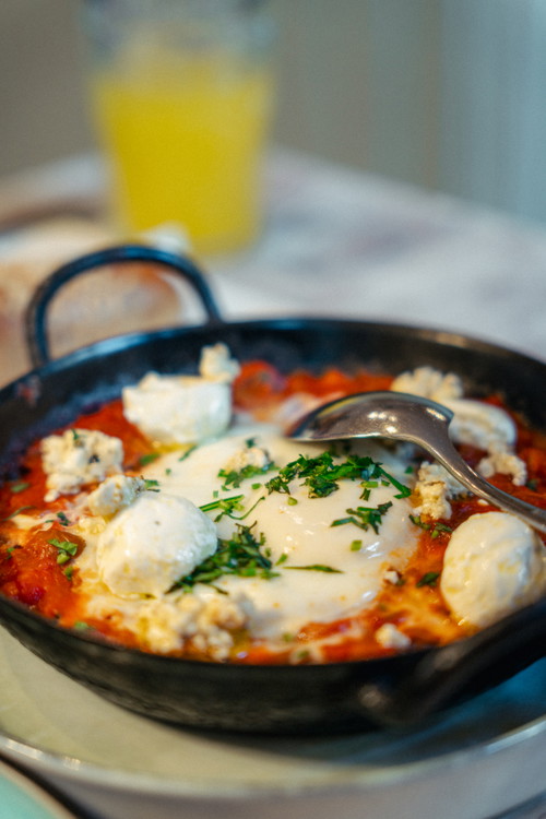 Portugiesisches Shakshuka.