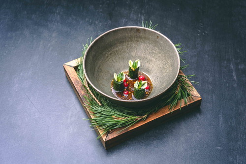 Salat – Roulade – Kiefernblüte