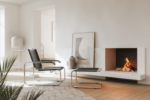 La poltrona S 35 e il poggiapiedi S35 L di Thonet