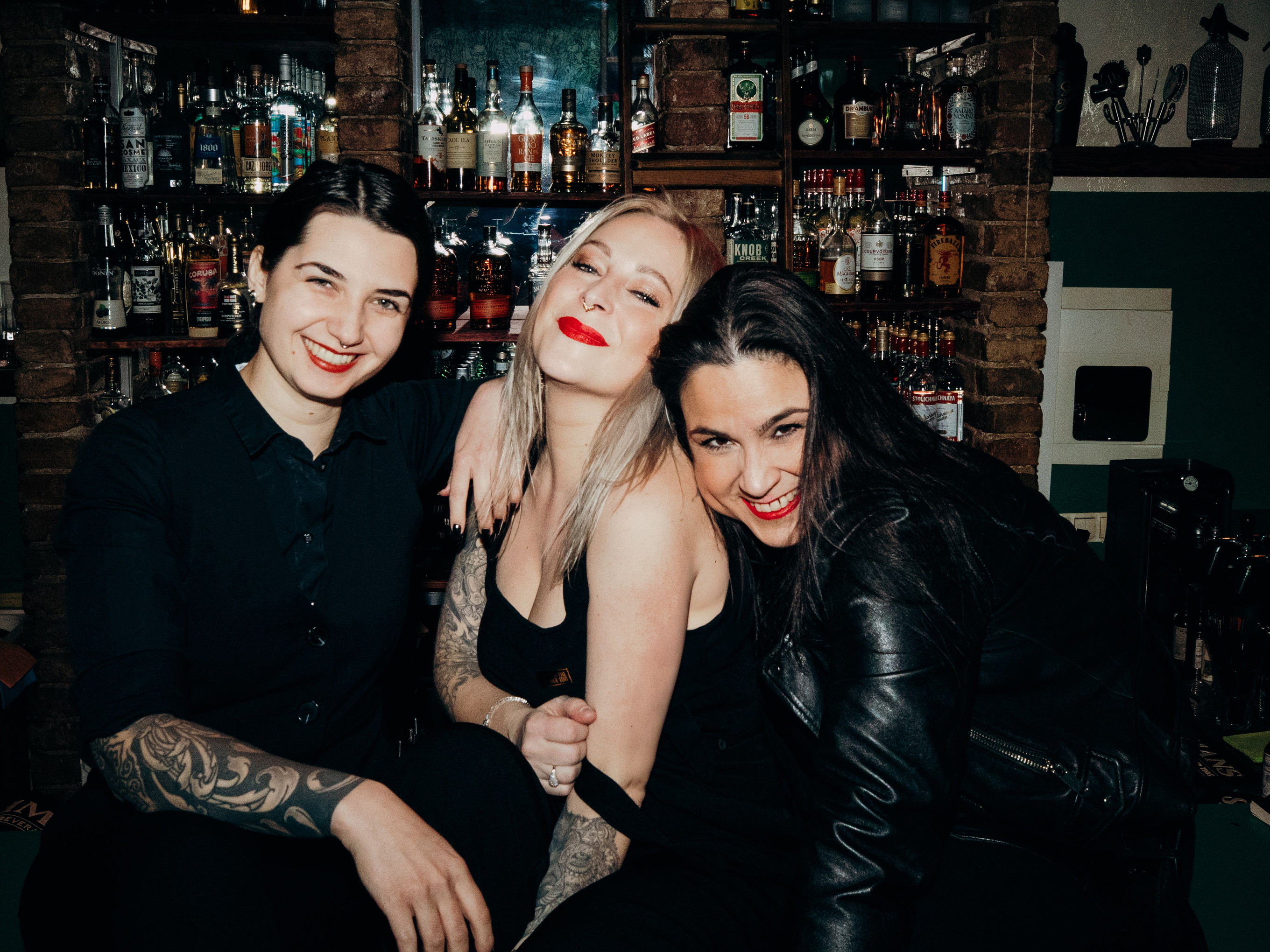 v.l. Katharina Gazda, Isabella Lombardo und Solmaz Engelhardt