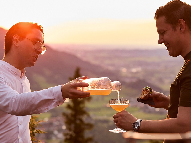 Martin Masch und Simon Schlachter (rechts) 