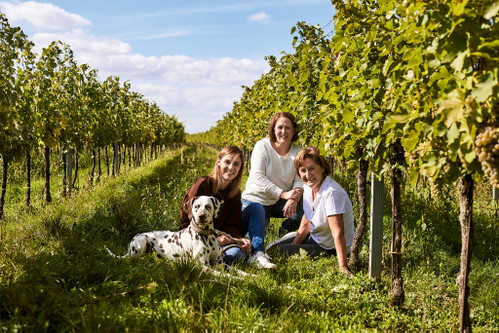 Das Weingut Kerstin und Nadine Schüller im Weinviertel sicherte sich Rang zwei der Jungwein Trophy.