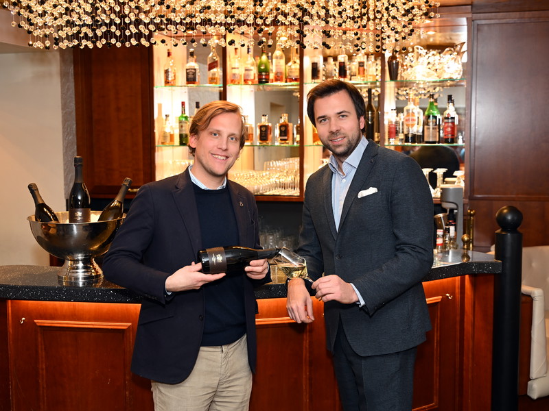 Johannes Kattus mit Alexander Schick 