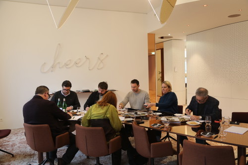Die Jury beim Test