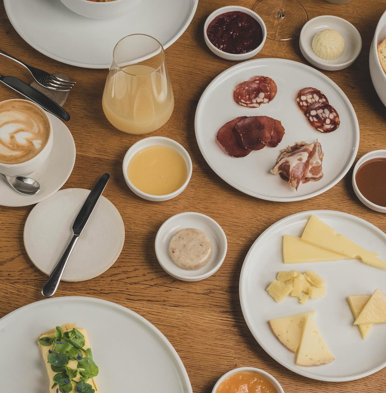 La colazione all'Hotel Milka