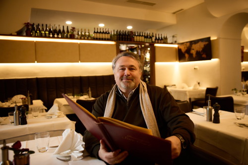 Jörg Schneider besucht gerne das »Ristorante San Carlo«.