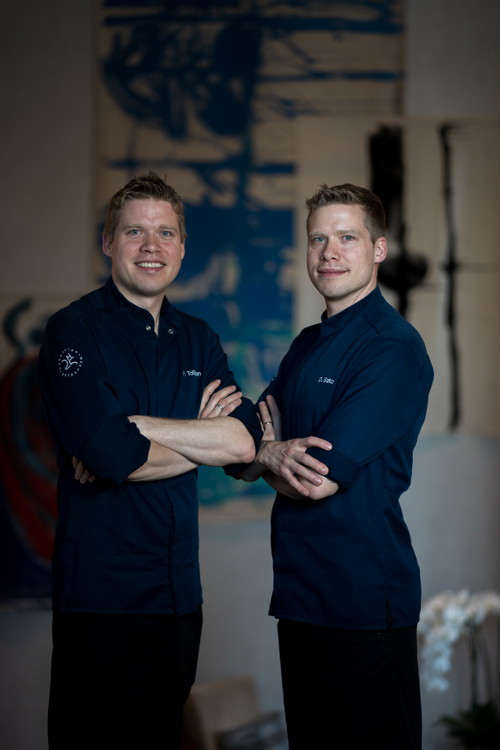 Die Zwillinge Dominik Sato und Fabio Toffolon