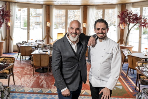General Manager Christoph Strahm und Executive Chef Domenico Zizzi
