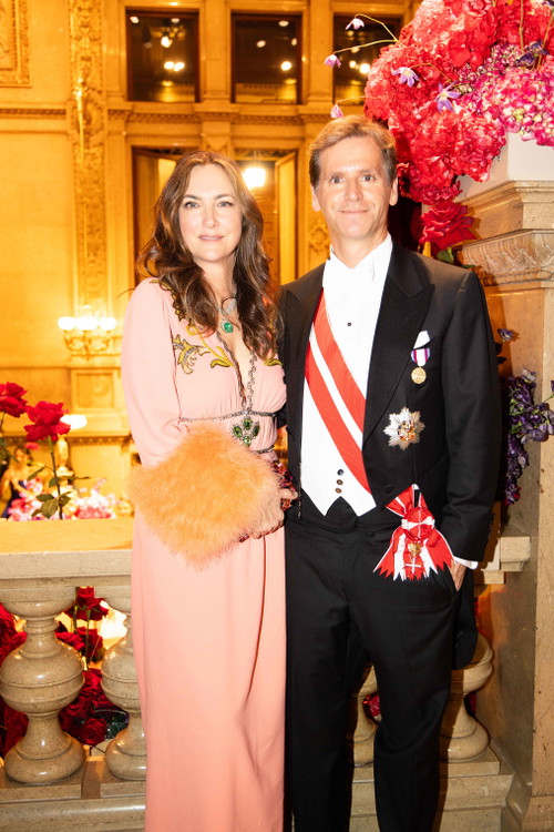 Das ehemalige amerikanische Botschafter-Paar in Wien Trevor und Alexis Traina © Xenia Trampusch