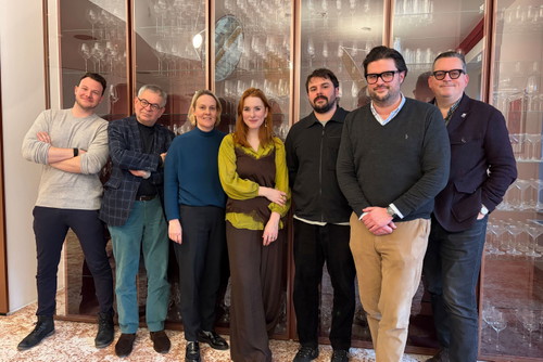 V.l.n.r.: Benjamin Buxbaum, Alexander Bachl, Stefanie Hellge, Friederike Duhme, Julian Lechner, Simon Schubert und Roland Graf