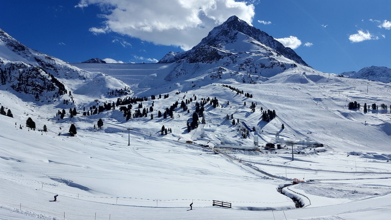 Pisten Kühtai, Österreich