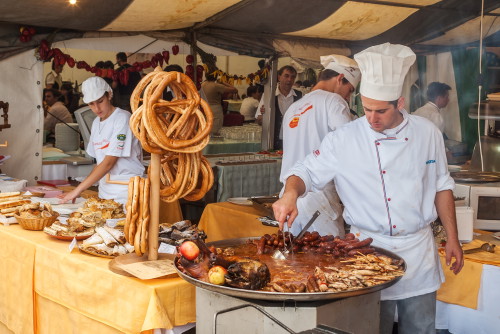 Food-Festival in Varazdin 