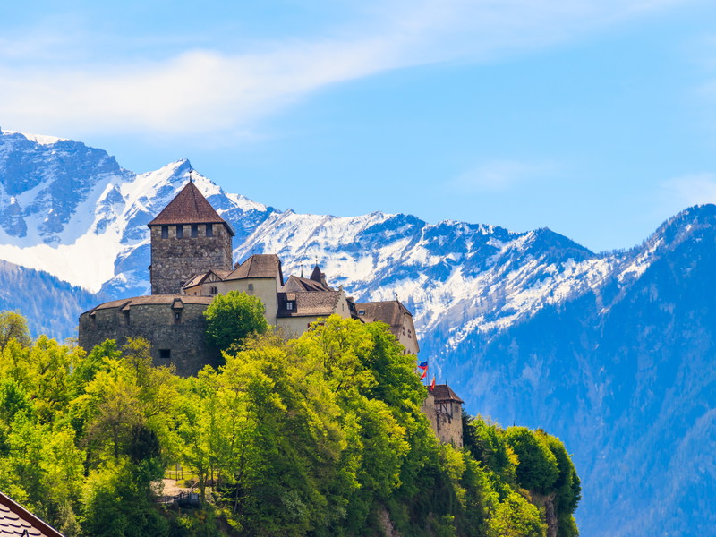 Schloss Vaduz in Liechtenstein