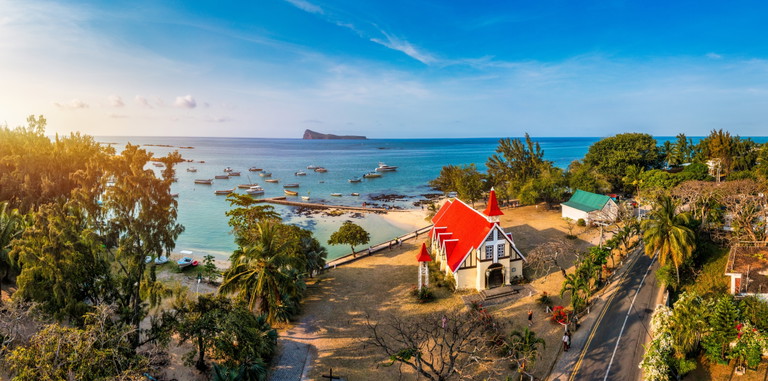 Rote Kirche in Cap Malheureux, Mauritius