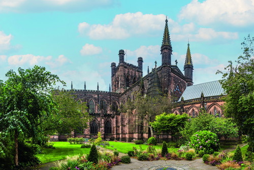 Die Chester Cathedral mag fast 1000 Jahre alt sein, doch sie geht mit der Zeit.