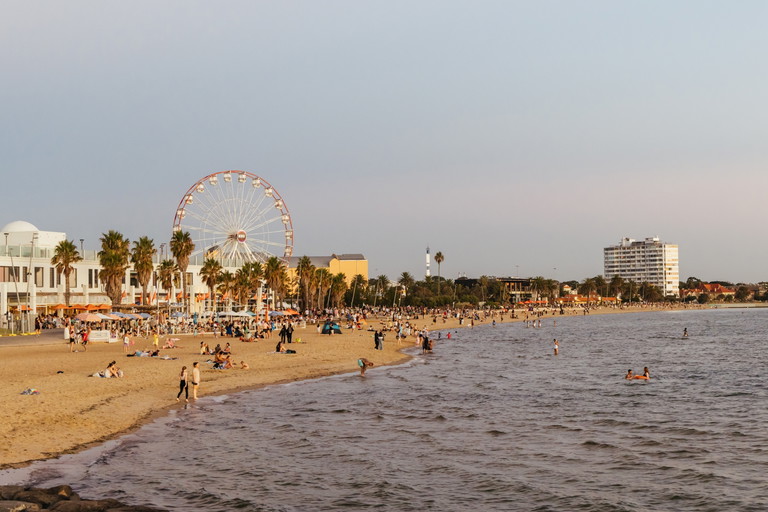 Melbournes berühmtester Strand: St. Kilda Beach