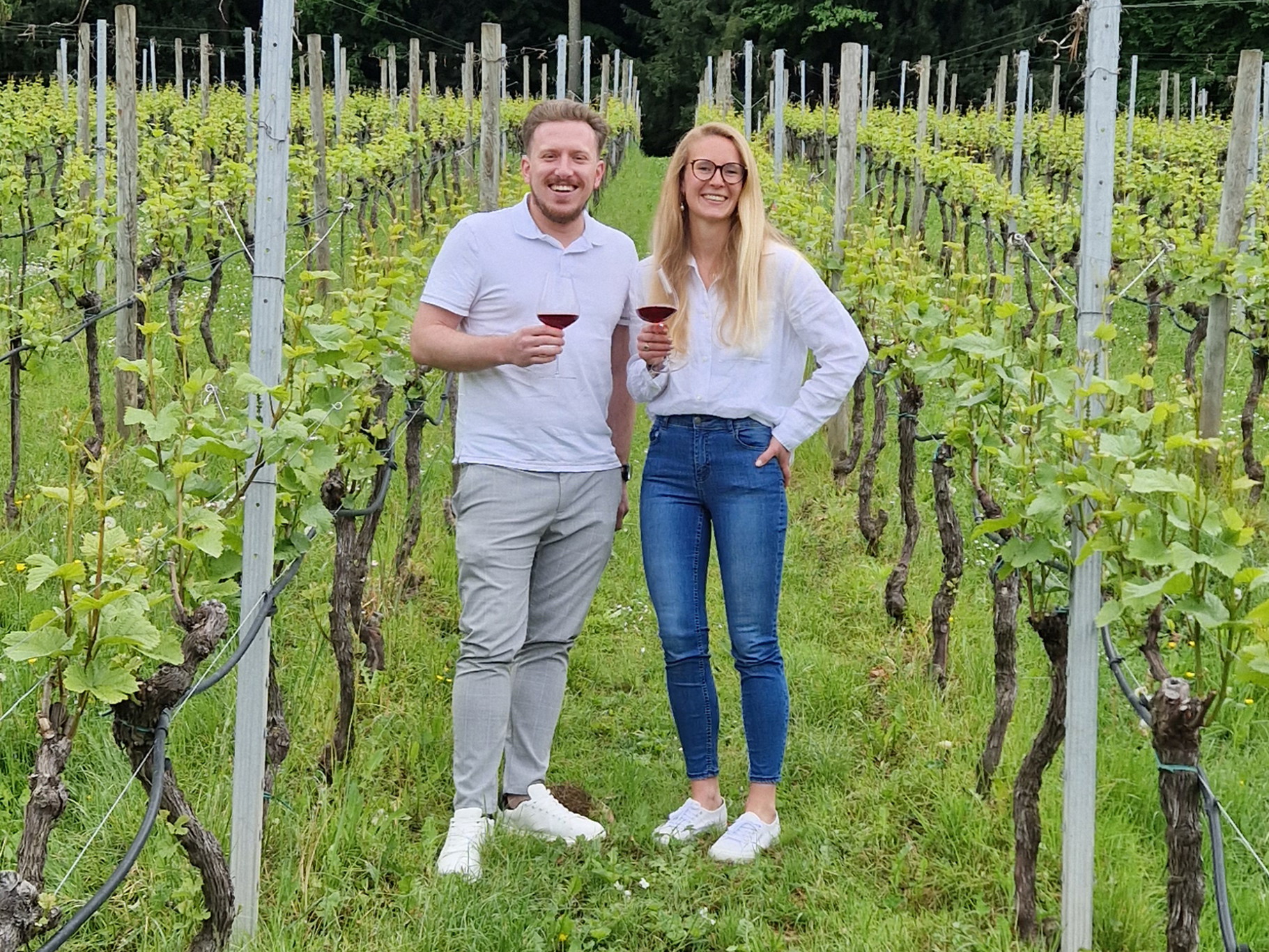 Eros Teboni mit Elisabeth Gottardi