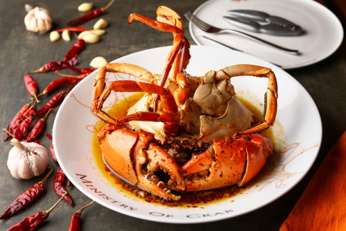 Sri Lanka Colombo, Ministry of Crab Signature Garlic Chilli Crab