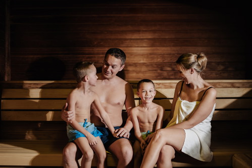 Familien Textilsauna 