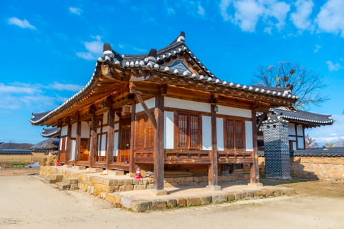 Andong, traditionelles Hanok-Haus