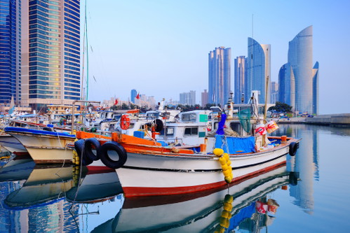 Busan, Haeunda Hafen