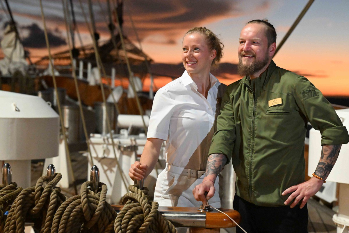 »Sea Cloud Spirit«: Bekanntes Duo übernimmt kulinarische Leitung - Falstaff