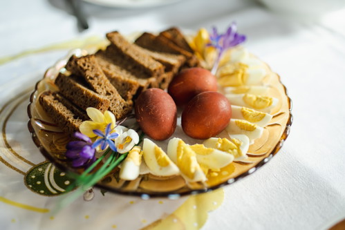 Lithuanian Easter Plate
