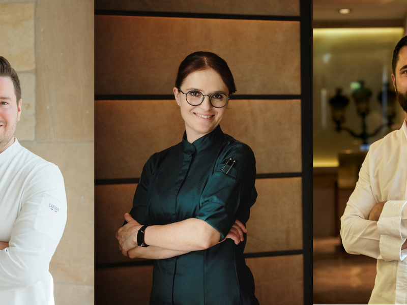 Niclas Nußbaumer, Cornelia Fischer und Dennis Kuckuck