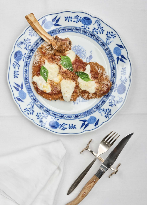 Kalbskotelett Parmigiana