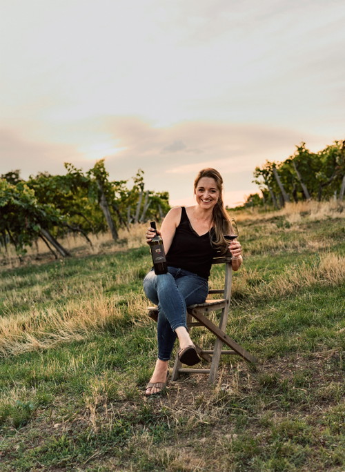 Christina Netzl Artner vom Weingut Netzl in Göttlesbrunn.