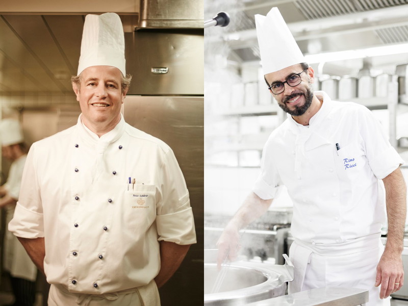 Links: Peter Schärer, rechts: Rino Ricci
