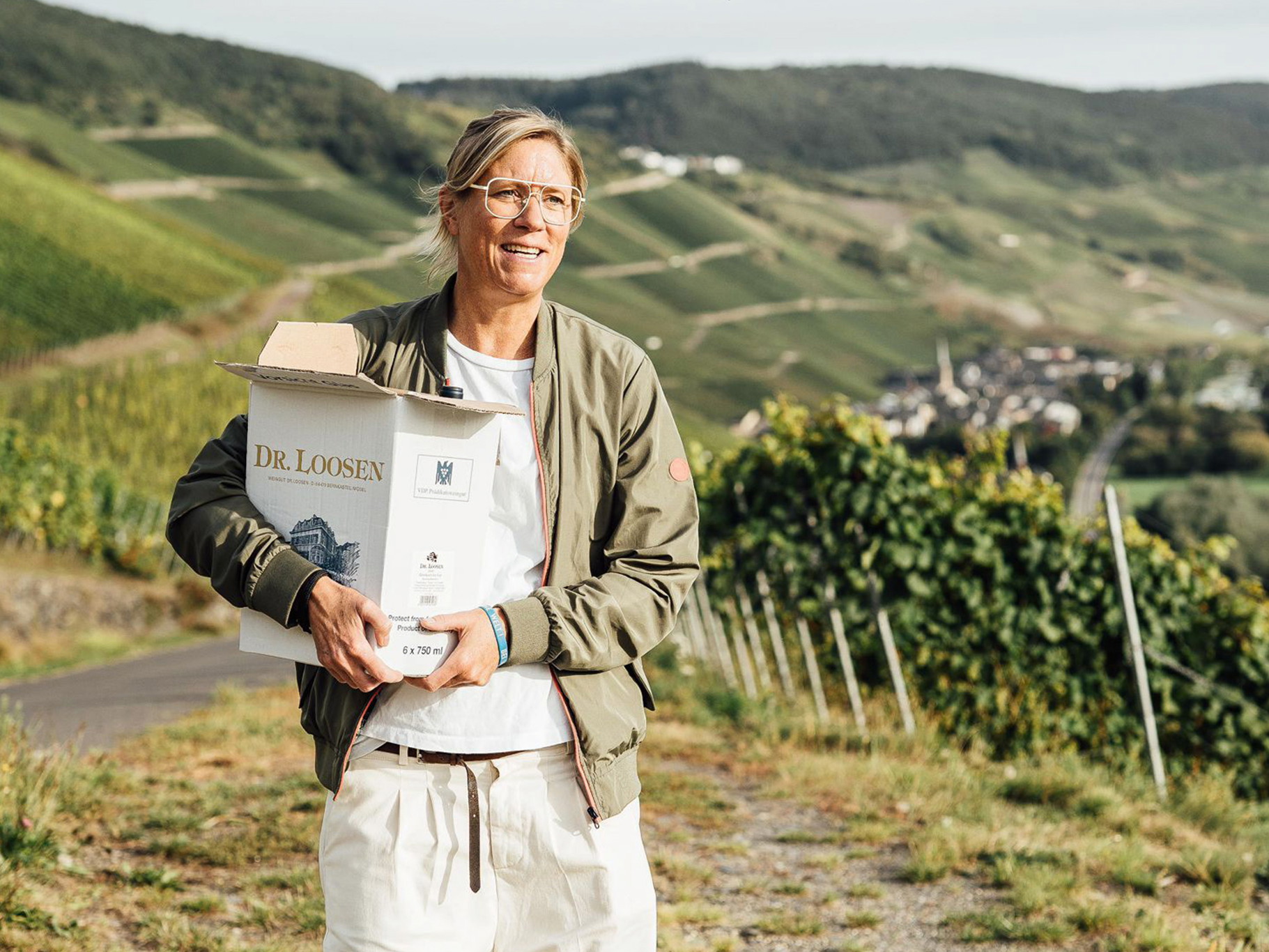 Désirée Schröder vom Weingut Dr. Loosen