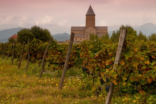 Das Kloster Alaverdi in der Region Kachetien 