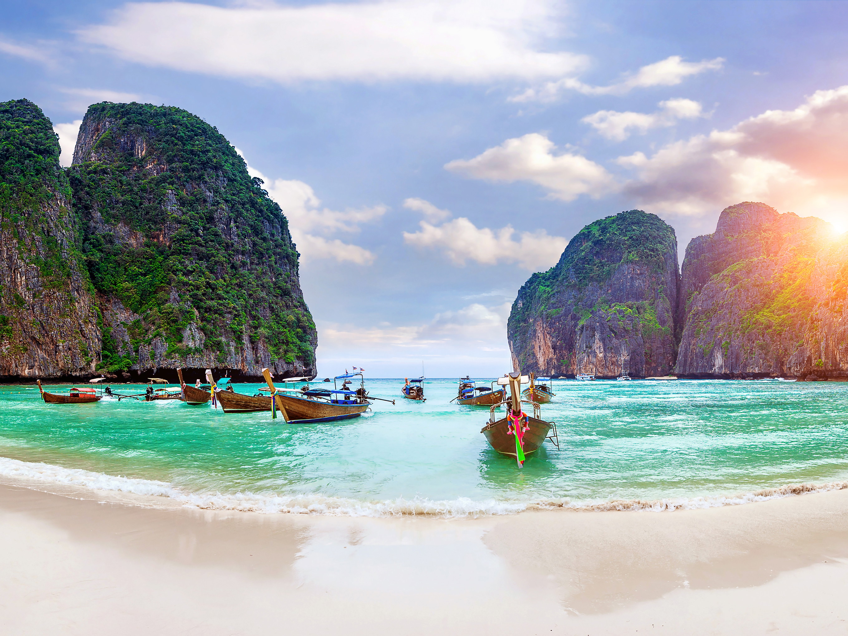 Maya Bay auf Phi Phi Leh, Thailand