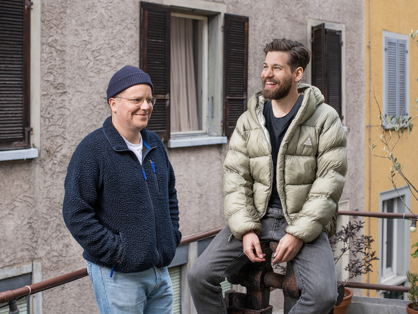 Manuel Kaufmann (l.) und Raphael Leutenegger (r.)