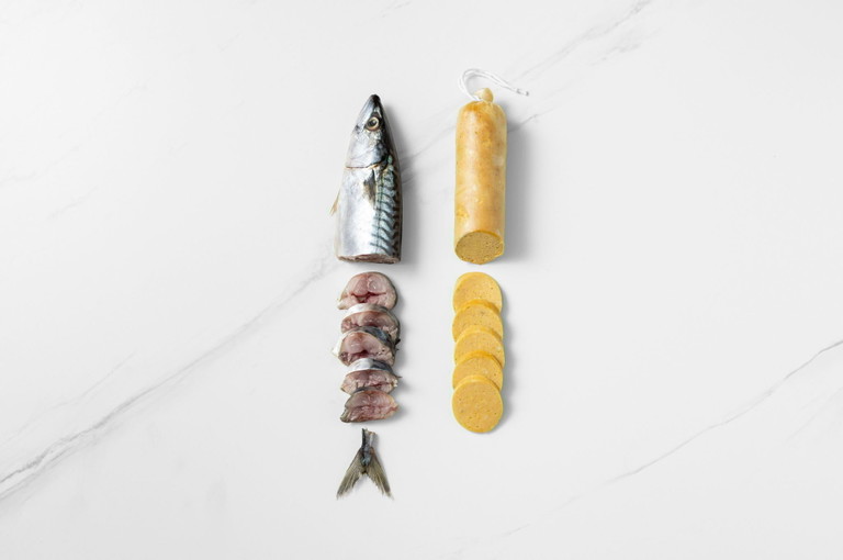 Mackerel butifarra is a sausage made from fish.