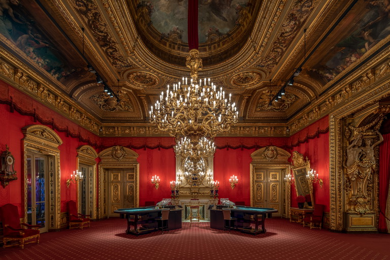 Der rote Saal im Casino Baden-Baden.