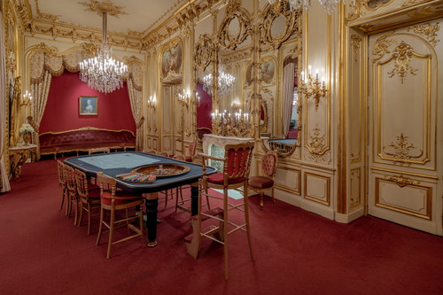 Salon Pompadour in Baden-Baden.