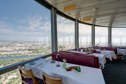 Das »Turm Restaurant« im Donauturm 
