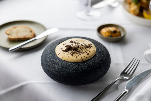 Kreation aus der Küche von Küchenchef Dominik Schmidlechner und Executive Chef Andreas Widgruber.