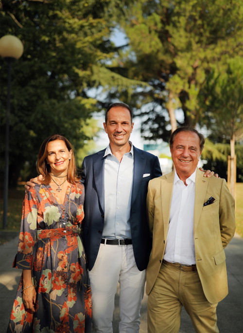 Sarah, Alberto und Armando Serena, die Köpfe hinter Montelvini.
