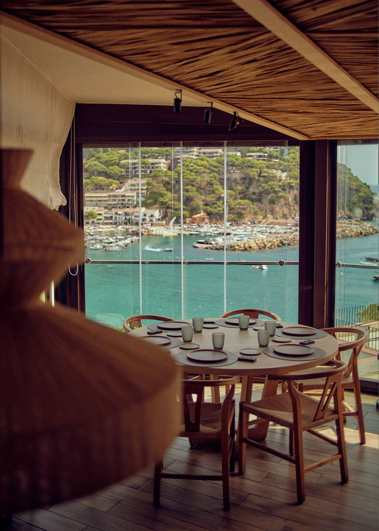 At Restaurant Casamar, boho decor meets the perfect ocean view.