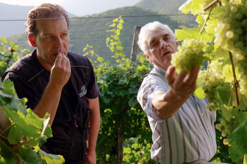 Stefano und Nazzareno Pola, Vater und Sohn, haben Andreola zu einem der führenden Weingüter gemacht. 