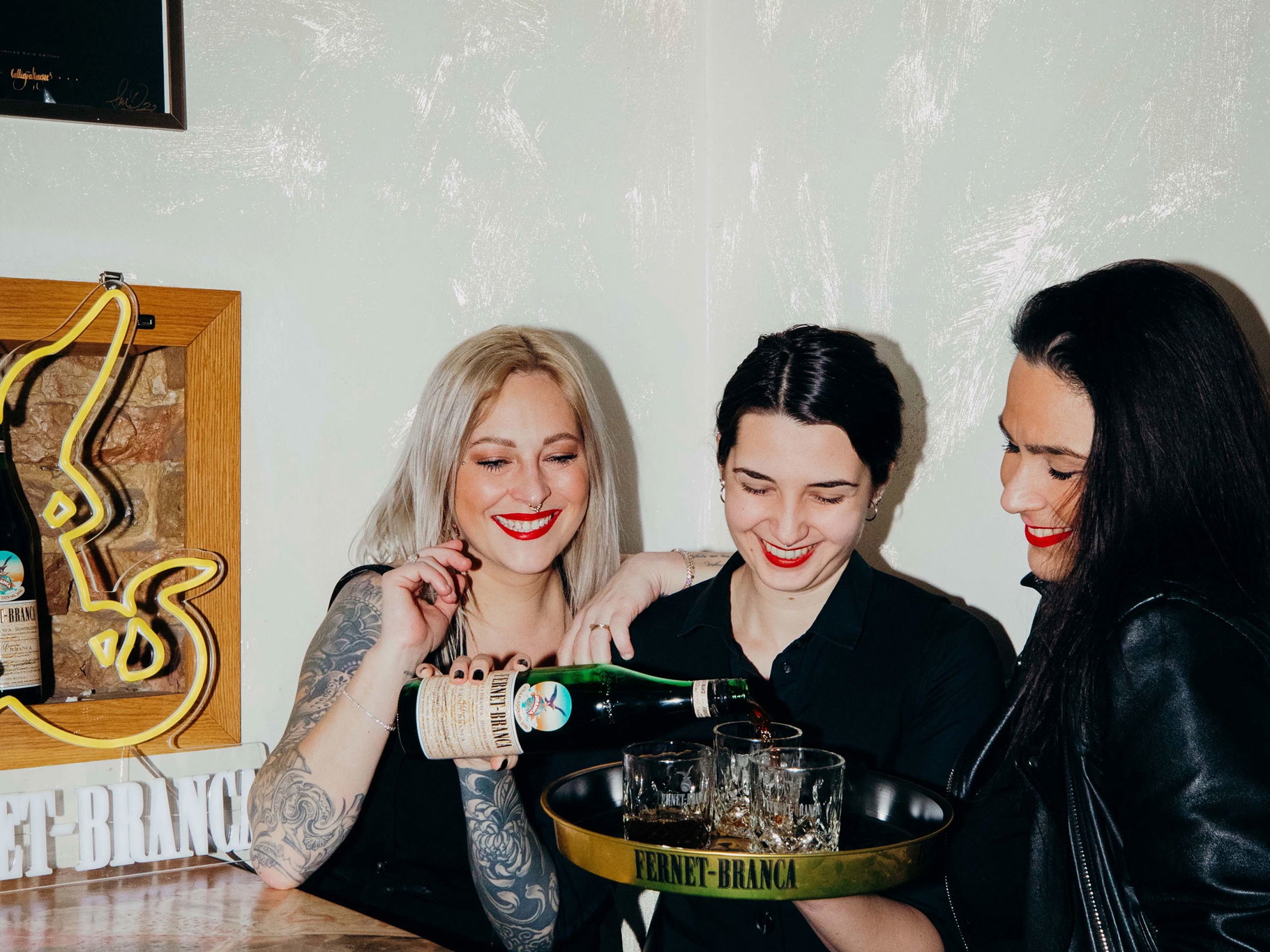 Isabella Lombardo (links), Katharina Gazda und Solmaz Engelhardt