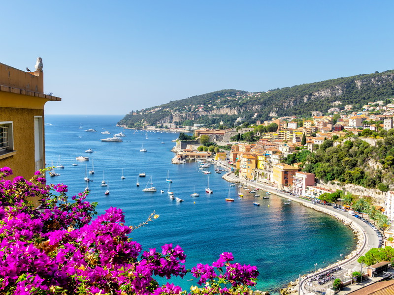 Villefranche-sur-Mer, französische Riviera