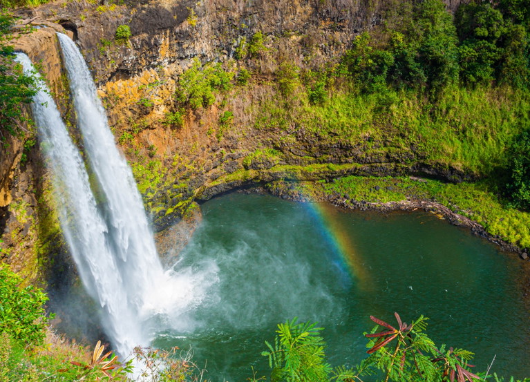 Wailua Falls, Kauai, Hawaii